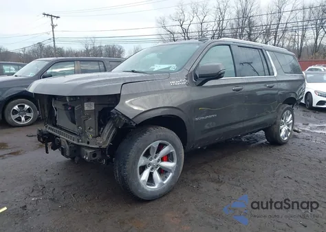 2021 Chevrolet Suburban 4Wd High Country из США, поврежденный, VIN 1GNSKGKLXMR144649